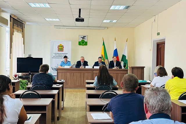 Визит Уполномоченного по защите прав предпринимателей Михаила Лисина в Тамалинский район